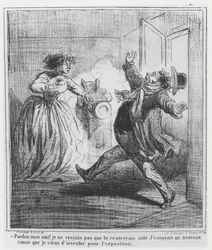 Karikatur der Weltausstellung 1867